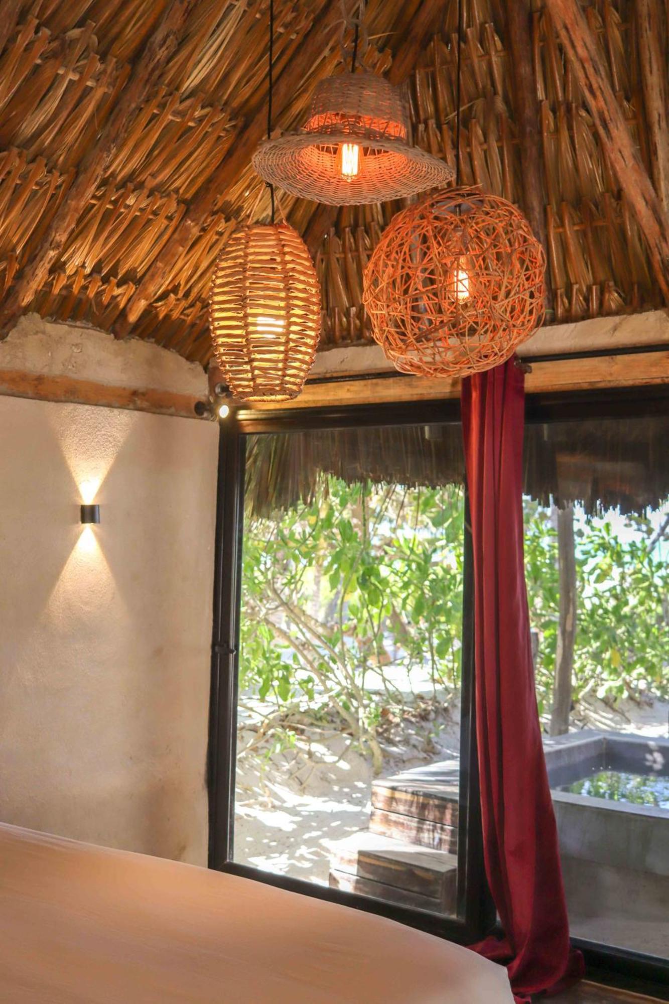 Casa Mate Beachfront Cabanas El Cuyo Zimmer foto